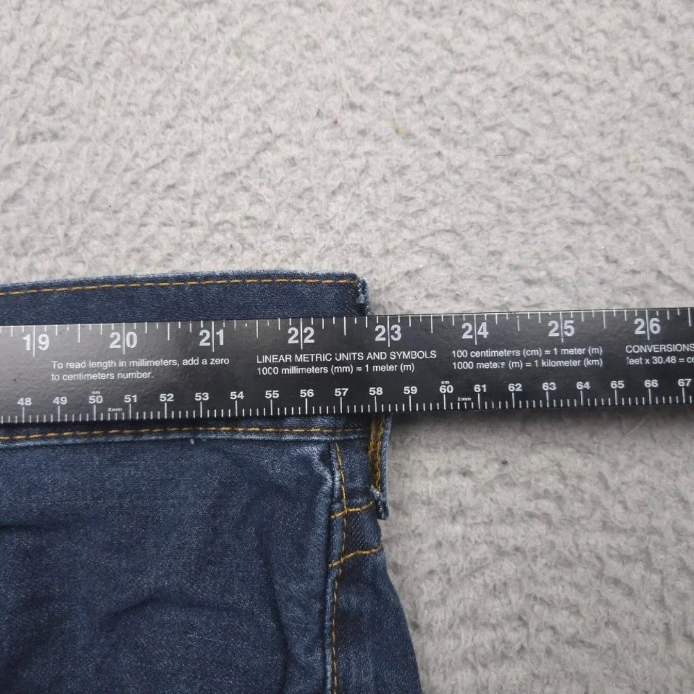 True Religion World Tour Jeans Men 44x34 Straight Leg Dark Wash Blue Denim